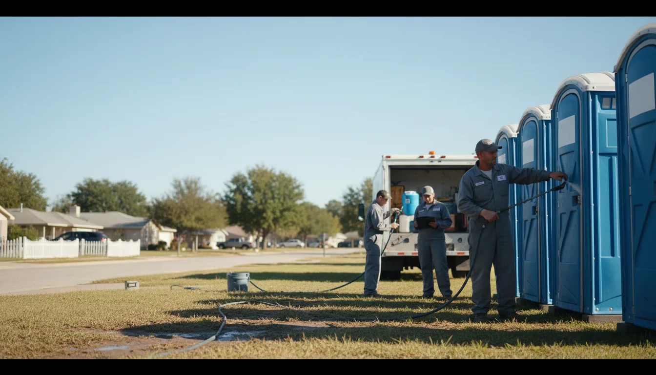 Long-Term Portable Toilet Rental in Maplesville, AL near me